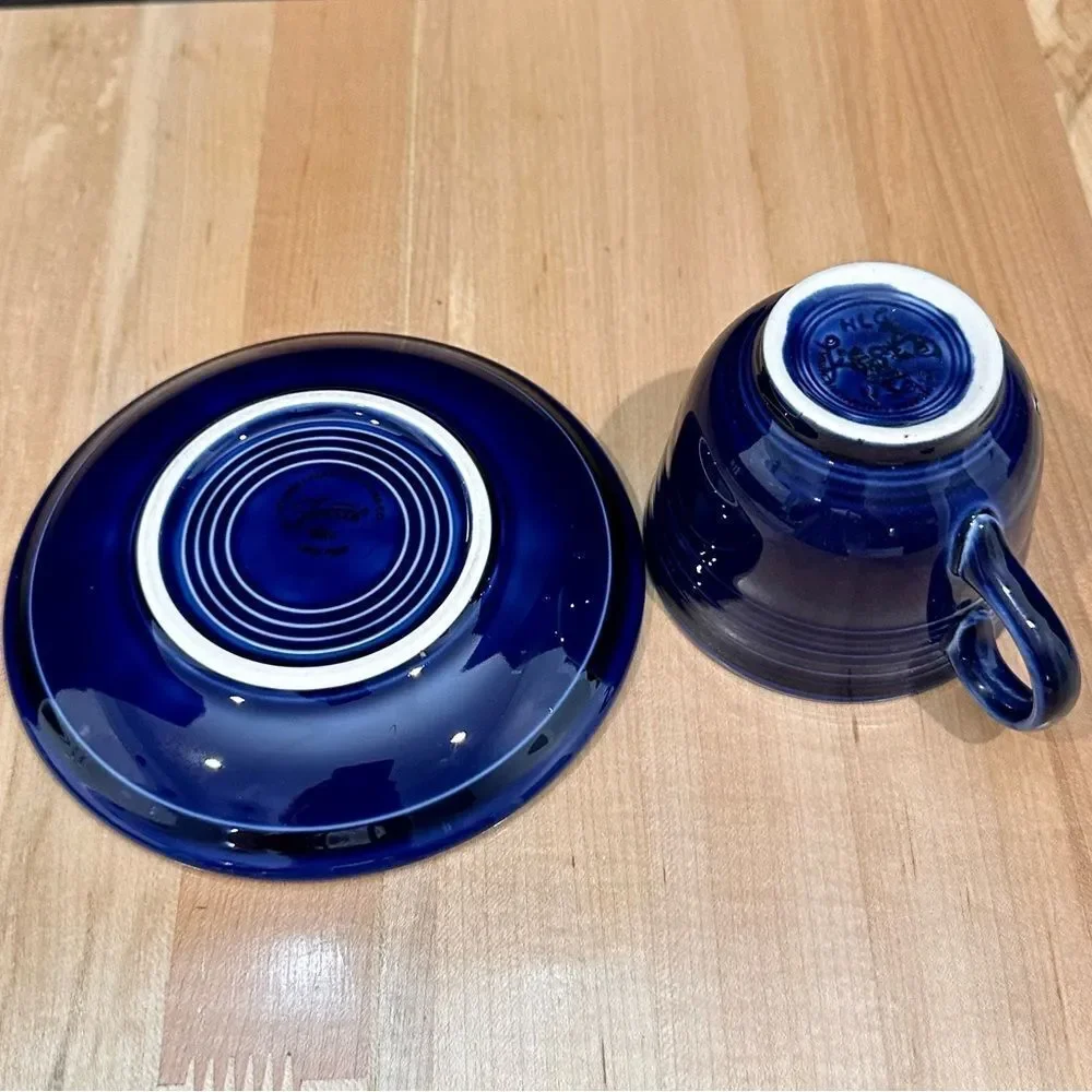 Fiestaware Tea Cup & Saucer